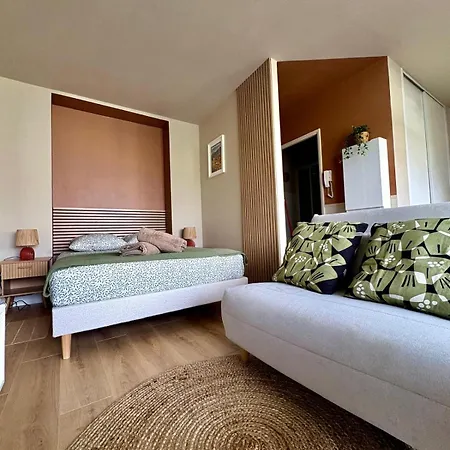 L'azuree - Cosy - Proche Plage, Centre Ville, Hippodrome كانيو سور مير